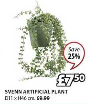 JYSK Svenn Artificial Plant offer