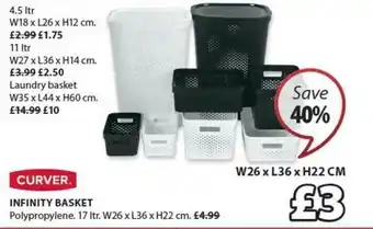 JYSK Infinity Basket Curver offer