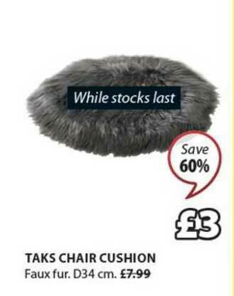 JYSK Taks Chair Cushion offer