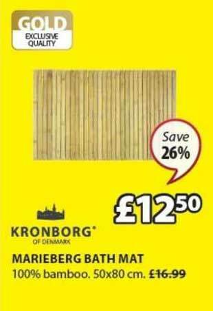 JYSK Kronborg Marieberg Bath Mat offer