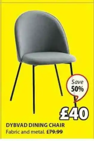 JYSK Dybvad Dining Chair offer