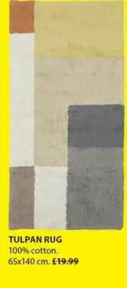 JYSK Tulpan Rug offer
