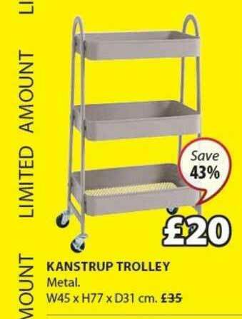JYSK Kanstrup Trolley offer