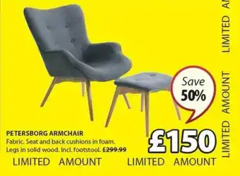 JYSK Petersborg Armchair offer