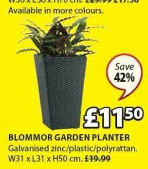 JYSK Blommor Garden Planter offer