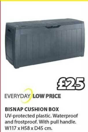 JYSK Bisnap Cushion Box offer