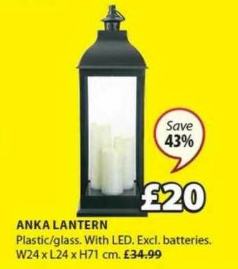 JYSK Anka Lantern offer