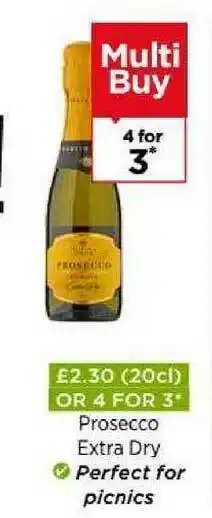 Asda Prosecco Extra Dry offer