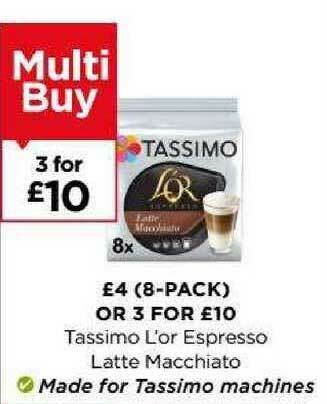 Espresso Latte Macchiato offer at Asda