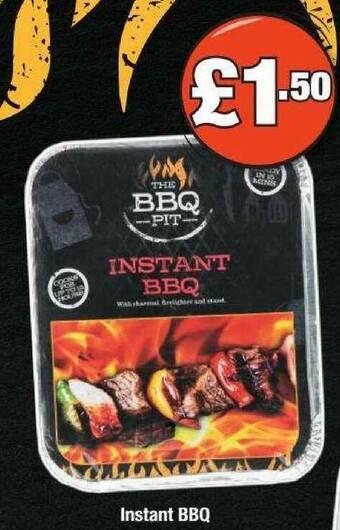 Poundland Instant BBQ offer