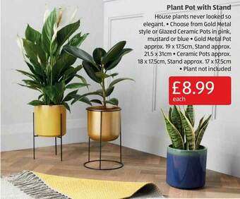 Aldi Plant Pot With Stand offer