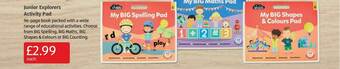 Junior Explorers Activity Pad