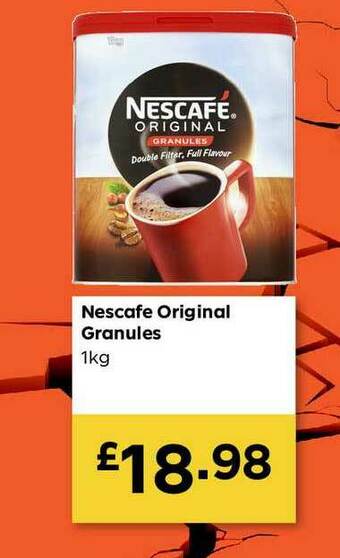 Bestway Nescafe Original Granules offer
