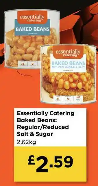 Bestway Essentiallu Catering Baked Beans offer