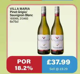 Bestway Villa Maria Pinot Grigio-sauvignon Blanc offer