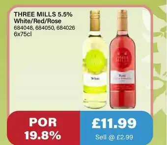 Bestway Three Mills 5,5% offer