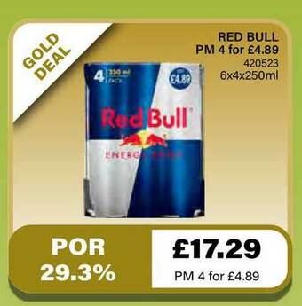 Bestway Red Bull offer