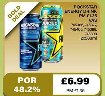 Bestway Rockstar Energy Drink offer