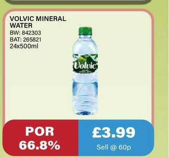 Bestway Volvic Mineral Water offer