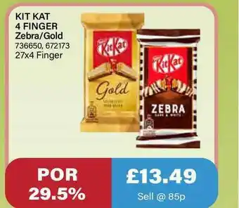 Bestway Kit Kat 4 Finger offer
