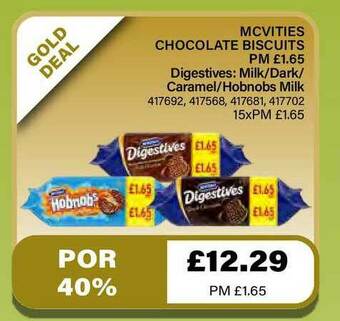 Bestway Mcvities Chocolate Biscuits offer