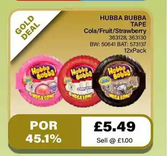 Bestway Hubba Bubba Tape offer