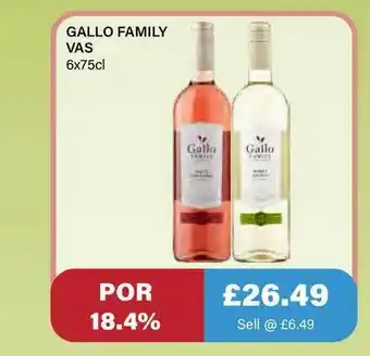 Bestway Gallo Family Vas offer