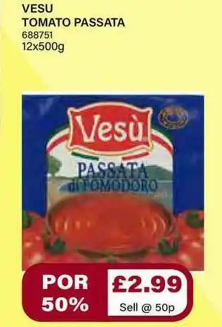 Bestway Vesu Tomato Passata offer