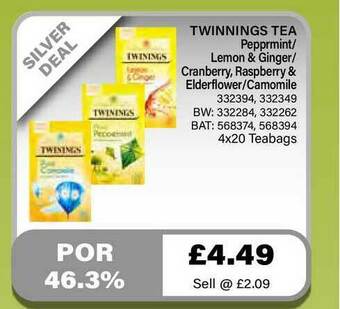 Bestway Twinnings Tea offer