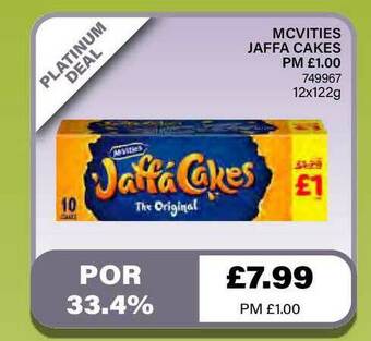 Bestway Mcvities Jaffa Cakes offer