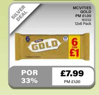 Bestway Mcvities Gold offer