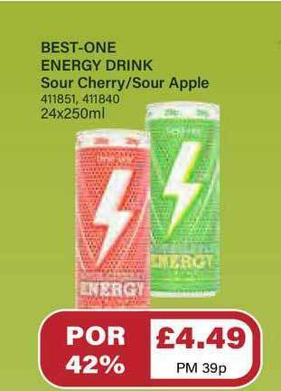 Bestway Best-one Energy Drink offer