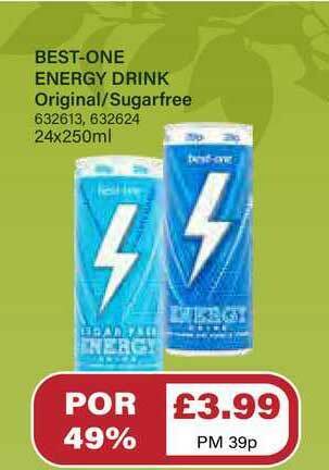 Bestway Best-one Energy Drink Original-sugarfree offer