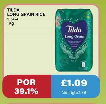 Bestway Tilda Long Grain Rice offer