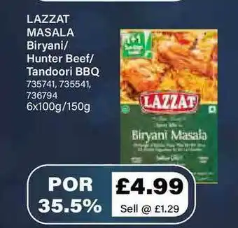 Bestway Lazzat Masala Biryani offer