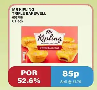 Bestway Mr Kipling Trifle Bakewell offer