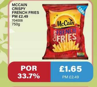 Bestway Mccain Crispy French Fries offer
