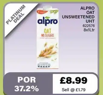 Bestway Alrpo Oat Unsweetened Uht offer