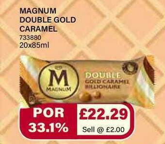 Bestway Magnum Double Gold Caramel offer
