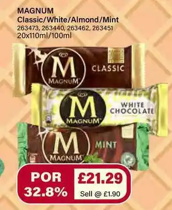 Bestway Magnum Classic-white-almond-mint offer