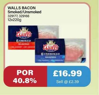 Bestway Walls Bacon Smoked-unsmoked offer