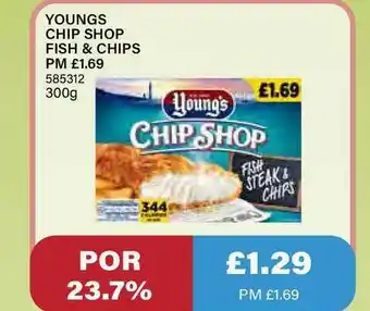 Bestway Youngs Chip Shop Fish & Chips offer