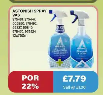 Bestway Astonish Spray offer