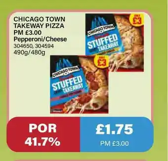 Bestway Chicago Town Takeway Pizza offer