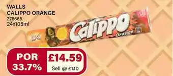Bestway Walls Calippo Orange offer