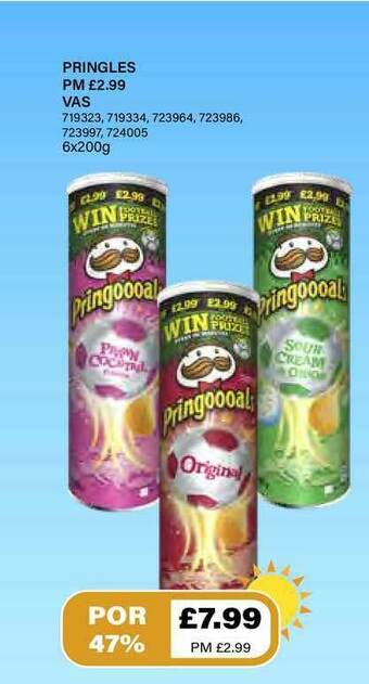 Bestway Pringles offer