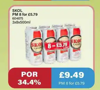 Bestway Skol Pm 8 offer