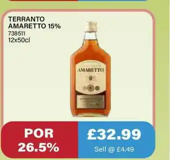 Bestway Terranto Amaretto 15% offer
