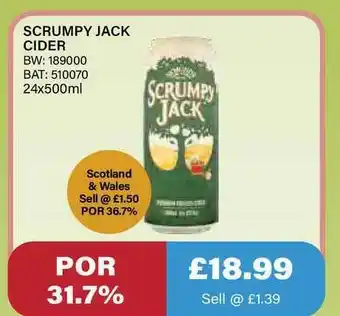 Bestway Scrumpy Jack Cider offer