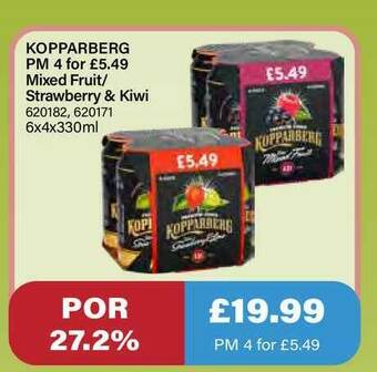 Bestway Kopparberg offer